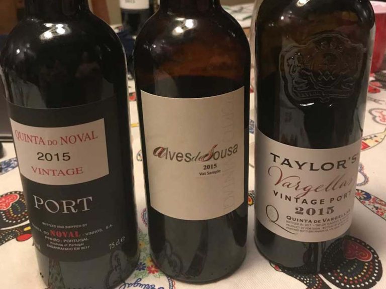 2015 Vintage Port Tasting