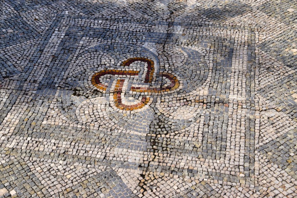 Details of the Mosiac Tile Floors at Conimbriga