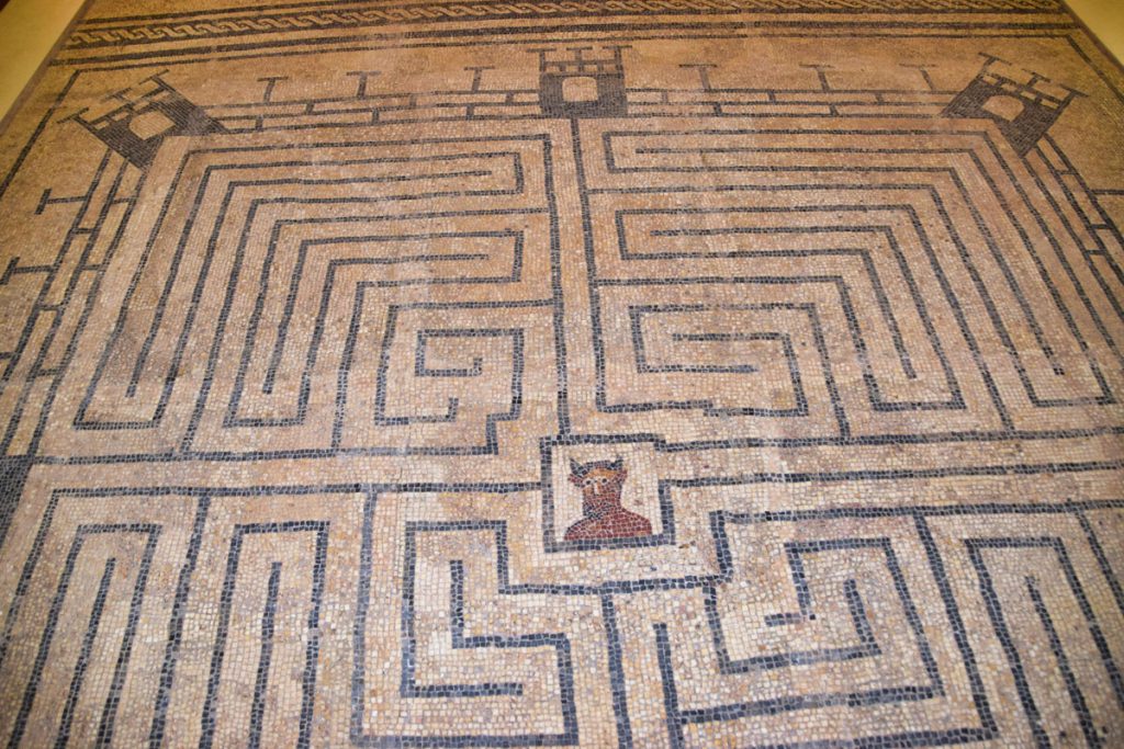 Tile Floors at Conimbriga