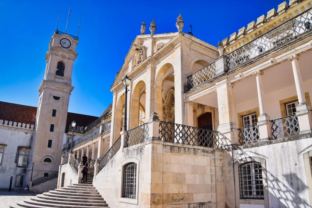 The Former Palace-Turned-University at the University of Coimbra