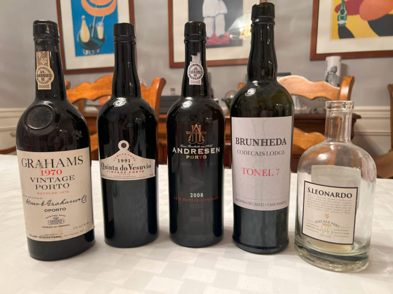 Vintage and Old White Ports